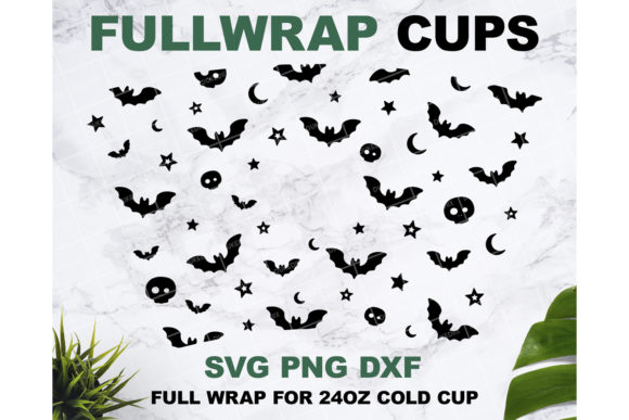 Bat Star Skull Halloween 24oz Starbucks Design Review