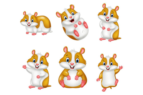 Cartoon Baby Hamsters Graphics & Illustrations Review