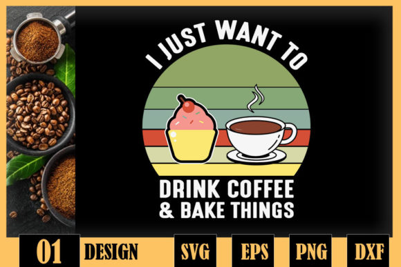 Drink Coffee and Bake Things: Graphics & Crafts Review