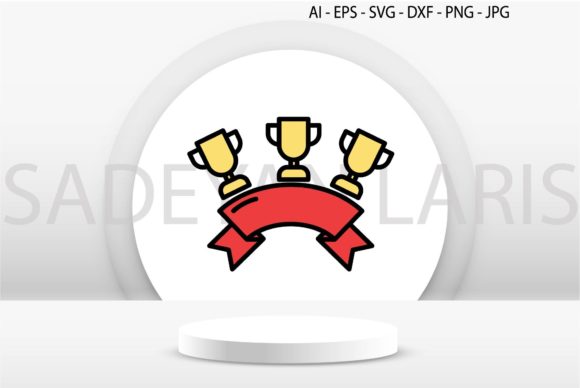 Graduation Icon Badge Red Svg Graphics Review
