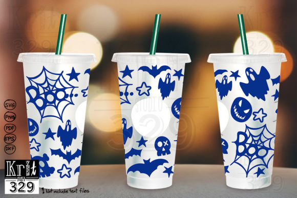 Halloween Boo Cold Cup Decal SVG: Graphics & Crafts Review