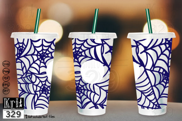Spider Web SVG Decal: Graphics for Crafts & Commercial Use