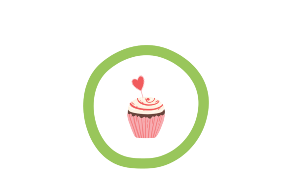 Wedding Party Cup Cake Hearts Svg: Graphics & Illustrations